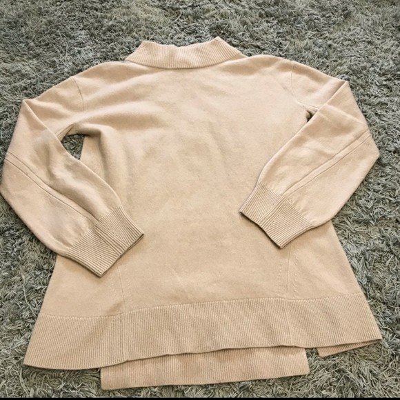 Rag and Bone tan Ace mockneck sweater sz M - Picture 2 of 7